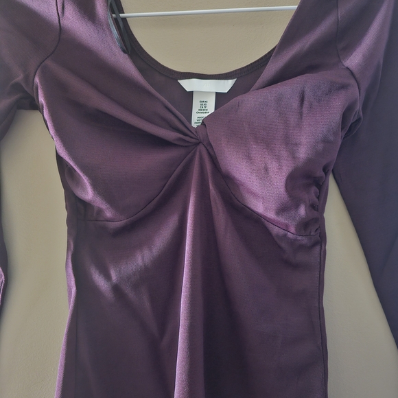 NWOT H&M Glittery Twist Top Detail (Set of 2) - Picture 4 of 9